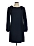 Eliza J Solid Blue Casual Dress Size 6 - photo 1