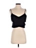 Zara W&B Collection 100% Polyester Black Sleeveless Top Size L - photo 1
