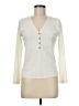 Old Navy Ivory Long Sleeve Henley Size M - photo 1