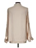 KLD Signature Tan Long Sleeve Blouse Size L - photo 2