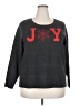 Lane Bryant Gray Pullover Sweater Size 18 - 20 Plus - photo 1