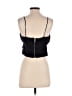 Zara W&B Collection 100% Polyester Black Sleeveless Top Size L - photo 2