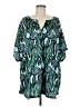 Ellos 100% Polyester Green 3/4 Sleeve Blouse Size 22 - photo 1