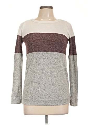 Pink Clover Long Sleeve T-Shirt (view 1)