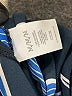 CAbi 100% Polyester Print Blue Long Sleeve Blouse Size M - photo 8