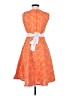 Assorted Brands Orange Cocktail Dress Size S (estimated) - photo 2
