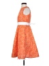 Assorted Brands Orange Cocktail Dress Size S (estimated) - photo 5