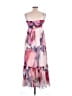 Zara Basic Floral Pink Cocktail Dress Size M - photo 2