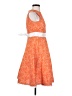 Assorted Brands Orange Cocktail Dress Size S (estimated) - photo 4