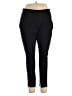 view by Walter Baker Solid Black Active Pants Size 1X (petite) - photo 1