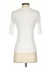 Vince. Ivory Short Sleeve Turtleneck Size S - photo 2