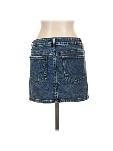 Wax Jean Denim Skirt (view 2)