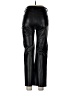MNG 100% Polyester Black Casual Pants Size 4 - photo 2