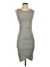 Leith Solid Gray Casual Dress Size XS - photo 1