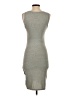 Leith Solid Gray Casual Dress Size XS - photo 2