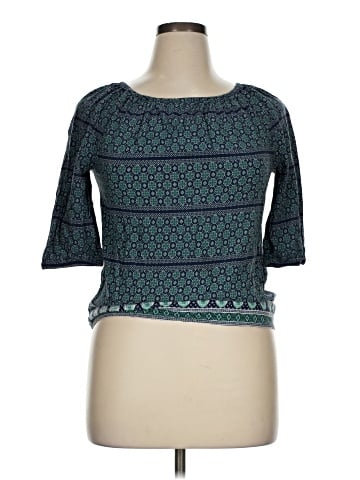 Old Navy 3/4 Sleeve T-Shirt (view 1)