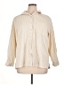 L.L.Bean 100% Cotton Solid Ivory 3/4 Sleeve Button-Down Shirt Size XL - photo 1
