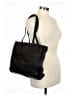 Perlina 100% Leather Black Leather Tote One size - photo 2