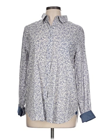 J.Crew Factory Store Long Sleeve Button-Down Shirt (view 1)