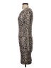 BCBGMAXAZRIA Animal Print Brown Cocktail Dress Size XXS - photo 5