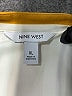 Nine West 100% Polyester Stripes Yellow Casual Dress Size XL - photo 7