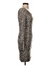 BCBGMAXAZRIA Animal Print Brown Cocktail Dress Size XXS - photo 4