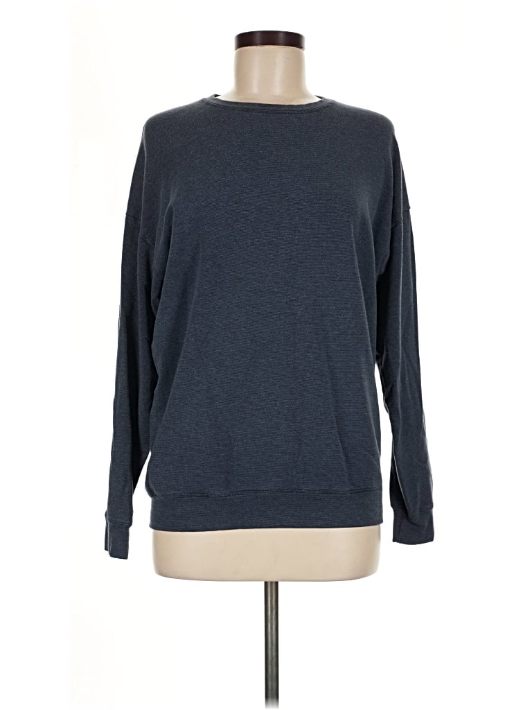 Pre-owned Athleta Pullover Sweater In Blue