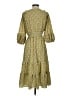 Max Studio Paisley Yellow Casual Dress Size S (estimated) - photo 2
