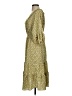 Max Studio Paisley Yellow Casual Dress Size S (estimated) - photo 5