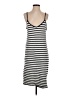 Zara Stripes Silver Casual Dress Size S - photo 1