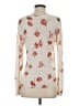 Daniel Rainn 100% Viscose Floral Ivory Pullover Sweater Size S - photo 2