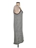 Zara Stripes Silver Casual Dress Size S - photo 4