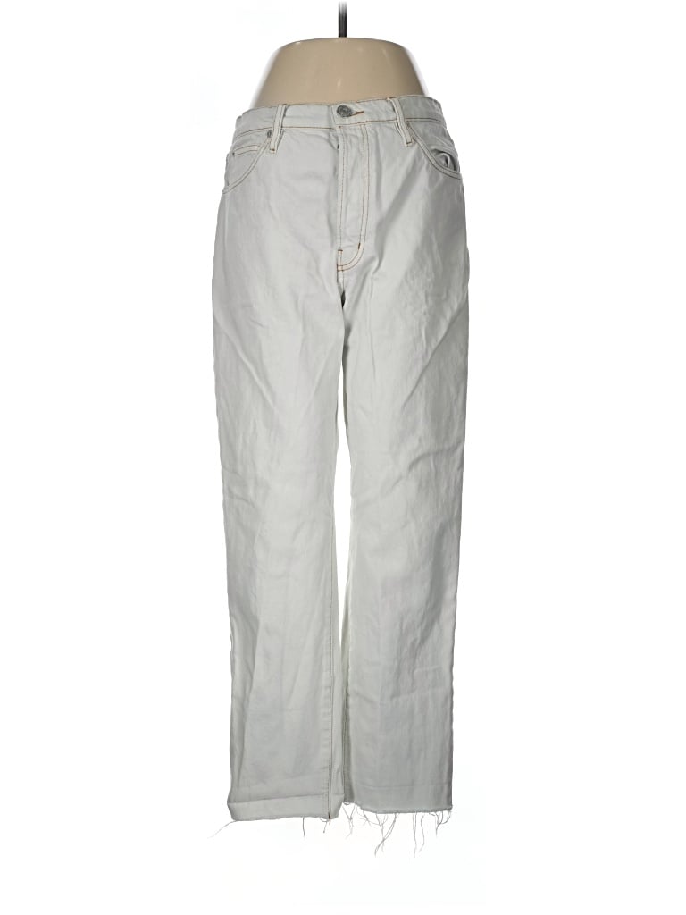Pre-owned Frame Jeans In Gray