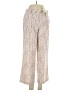 Jules & Leopold 100% Polyester Animal Print Ivory Casual Pants Size S - photo 1