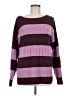 No Boundaries Stripes Purple Pullover Sweater Size 8 - photo 1