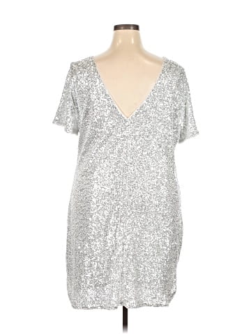 Faded Rose Cocktail Dress (view 2)
