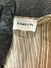 Sugar Lips Stripes Tan Jumpsuit Size S - photo 4