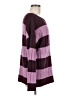 No Boundaries Stripes Purple Pullover Sweater Size 8 - photo 4