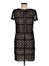 Donna Ricco 100% Polyester Black Cocktail Dress Size 8 - photo 2