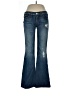 True Religion Stars Blue Jeans Size 30 waist - photo 1