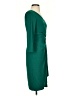 Chaps Solid Green Cocktail Dress Size XS - photo 4
