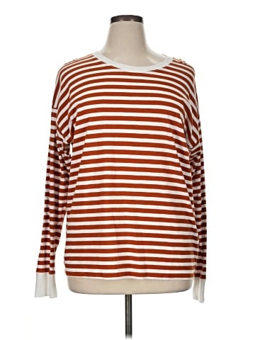 J.Crew Factory Store 3/4 Sleeve T-Shirt (view 1)
