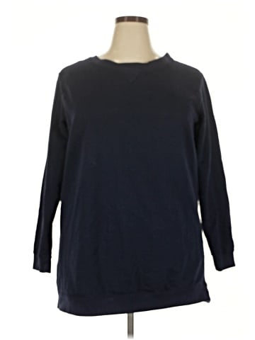 Woman Within Pullover Sweater (view 1)