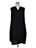 Adrienne Vittadini 100% Polyester Solid Black Casual Dress Size 1X - photo 1