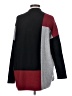 Blair Color Block Red Turtleneck Sweater Size S - photo 2