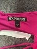 Express 100% Polyester Solid Pink Cocktail Dress Size 4 - photo 7