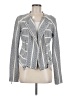 Paige Chevron-herringbone Gray Blazer Size M - photo 1