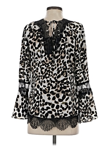 NY Collection Long Sleeve Blouse (view 2)