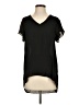 Everleigh 100% Polyester Black Short Sleeve Top Size S - photo 1