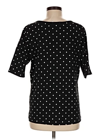 Quacker Factory Short Sleeve Blouse (view 2)